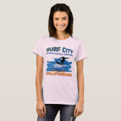 SURF CITY HUNTINGTON BEACH T-SHIRT (Voorkant volledig)