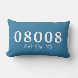 Surf City NJ 08008 Pillow, New Home Gift, Zip Code Kussen