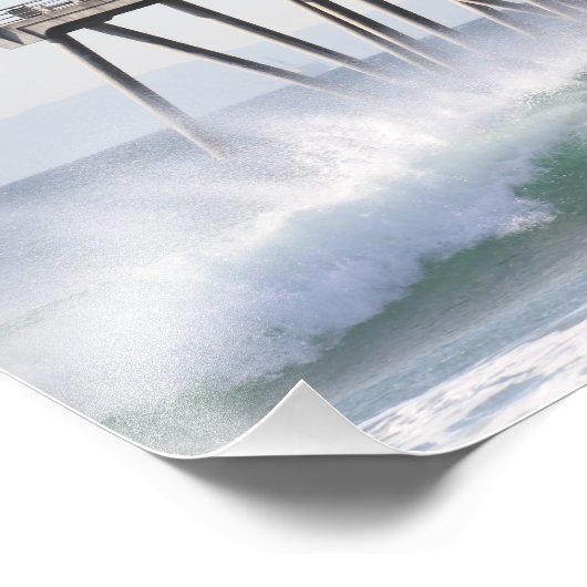 Surf City "Offshore Foto Afdruk (Hoek)