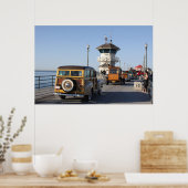 Surf City Pier Poster (Keuken)