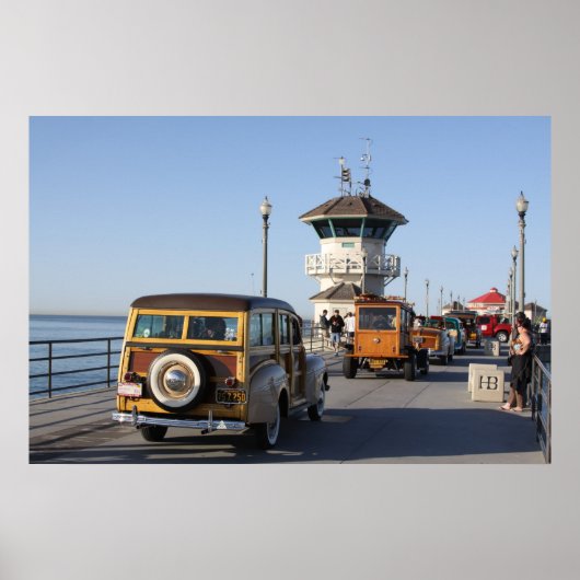Surf City Pier Poster (Voorkant)