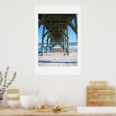 Surf City Pier Poster (Keuken)