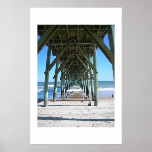 Surf City Pier Poster (Voorkant)