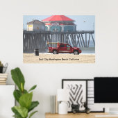 Surf City Poster (Thuiskantoor)