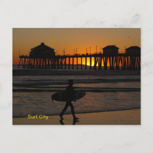 Surf City USA Briefkaart