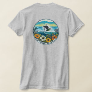 SURF CITY USA T-shirt (Dames) Huntington Beach, Ca