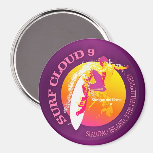 Surf Cloud 9 Magneet (Voorkant / Achterkant)