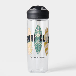 Surf Club Zomer Strand Vakantie Grappige Vintage Waterfles