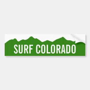 Surf Colorado Bumpersticker