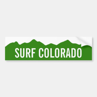 Surf Colorado Bumpersticker
