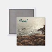 Surf Comes Ashore Magneet (Voorkant / Achterkant)