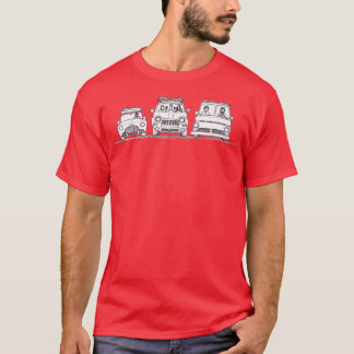 Surf controleren t-shirt
