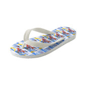 Surf De Bermudadriehoek peuter teenslippers (Schuin)