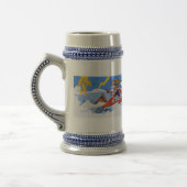 Surf De Bermudadriehoek stein Bierpul (Links)