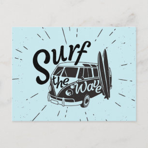Surf de Golf Briefkaart
