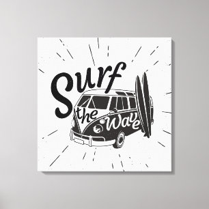 Surf de Golf Canvas Afdruk