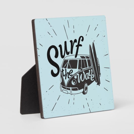 Surf de Golf Fotoplaat (Voorkant)