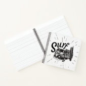 Surf de Golf Notitieboek (Binnen)