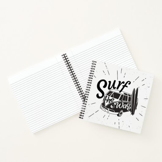 Surf de Golf Notitieboek (Binnen)