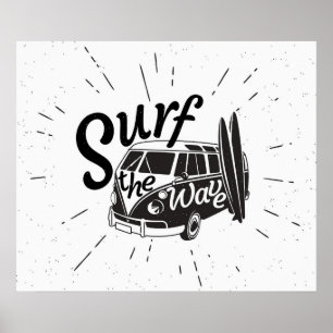 Surf de Golf Poster