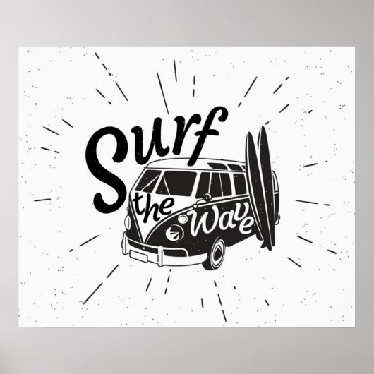 Surf de Golf Poster (Voorkant)