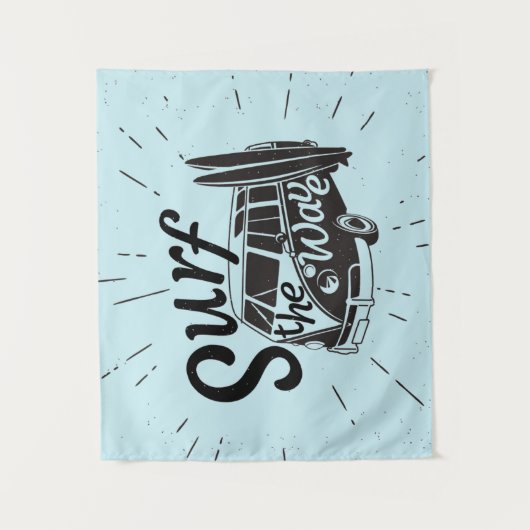 Surf de Golf Wandkleed (Voorkant)