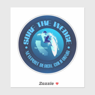 Surf de Rand Sticker