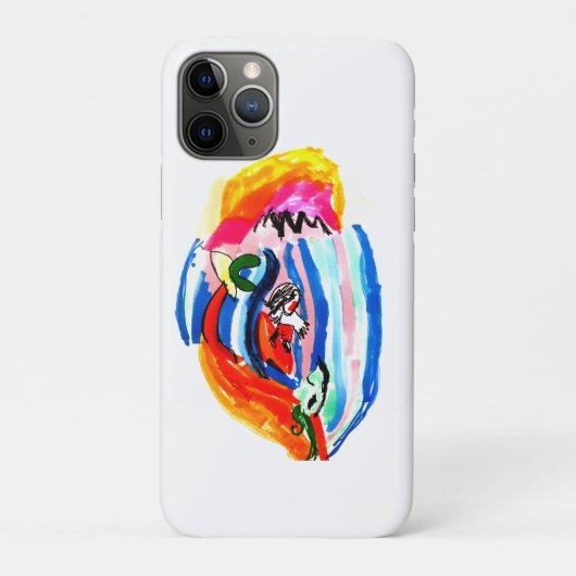 Surf de zomer op  Case-Mate iPhone case (Achterkant)