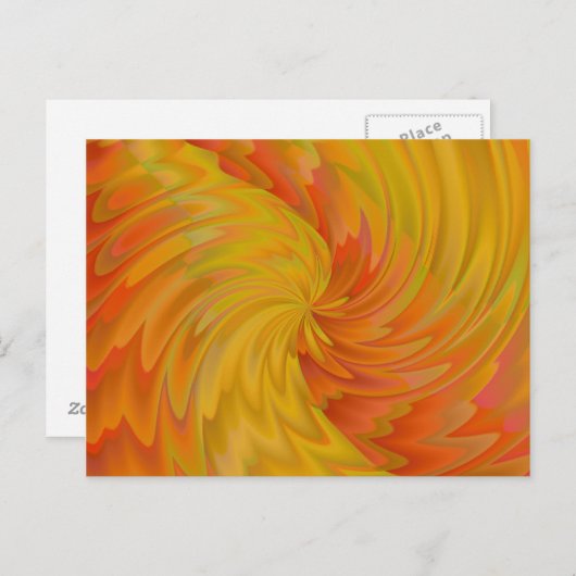 Surf de zon briefkaart (Voorkant / Achterkant)