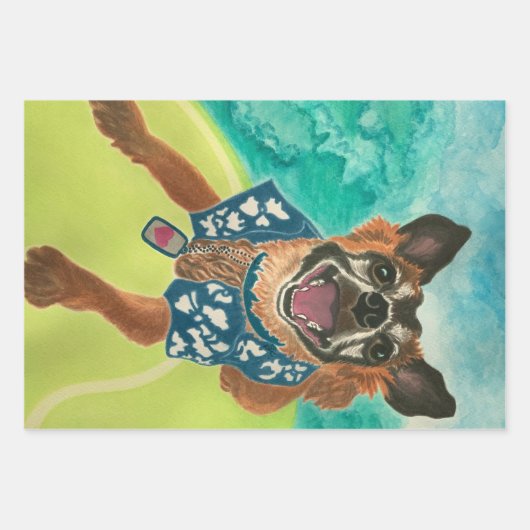 Surf Dog Inpakpapier Vel (Voorkant 2)