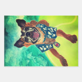 Surf Dog Inpakpapier Vel (Voorkant)