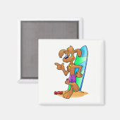 Surf Dog Magneet (Voorkant / Achterkant)