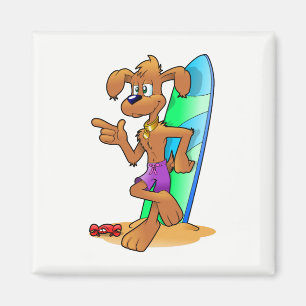 Surf Dog Magneet