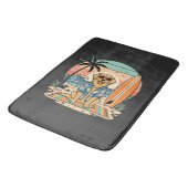 Surf Dog Retro Strand Zomer Badmat (Gekanteld)