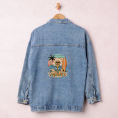 Surf Dog Retro Strand Zomer Denim Jacket (Hangar)