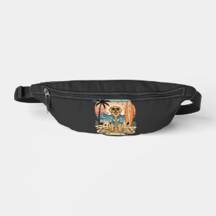 Surf Dog Retro Strand Zomer Heuptasje