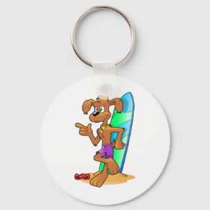 Surf Dog Sleutelhanger
