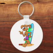 Surf Dog Sleutelhanger (Voorkant)