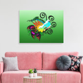 Surf Dreams Canvas Afdruk (Insitu (Woonkamer))