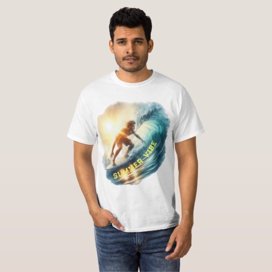surf droom t-shirt (Voorkant volledig)