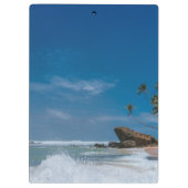 Surf Duik Strand Zee Schuim Zwemmen Bestemming's B Klembord (Achterkant)