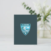 Surf El Segundo California Bedankkaart (Staand voorkant)