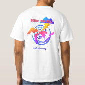Surf 'em all. TLW. Surfing the Great Lakes T-shirt (Achterkant)