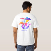 Surf 'em all. TLW. Surfing the Great Lakes T-shirt (Achterkant volledig)