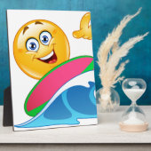 surf emoji fotoplaat (Zijkant)