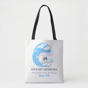 Surf en Ice Cube Club Tote Bag