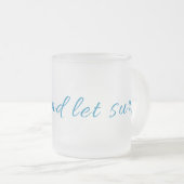 Surf en Laat Surf Matglas Koffiemok (Voorkant rechts)