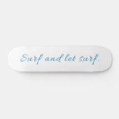 Surf en Laat Surf Persoonlijk Skateboard (Horizontaal)