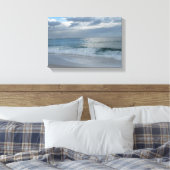 Surf en lucht in de oceaan canvas afdruk (Insitu (Slaapkamer))