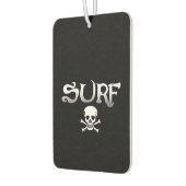 Surf en schedel zwarte auto luchtverfrisser (Links)